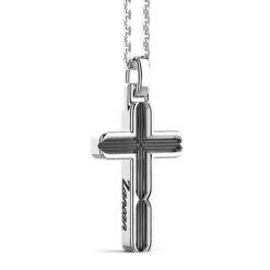 Colliers | Zancan Gioielli Zancan Silver Necklace With Cross Pendant.