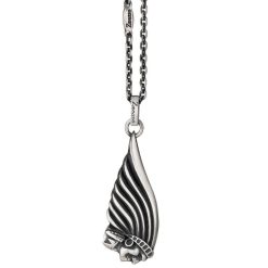 Colliers | Zancan Gioielli Zancan Silver Necklace With Native American Pendant.