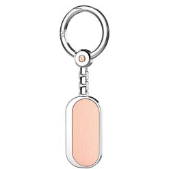 Porte-Cles | Zancan Gioielli Zancan Silver And 18K Rose Gold Keychain.