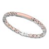 Bracelets | Zancan Gioielli Zancan 18K Rose Gold And Silver Bracelet With Tag.