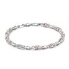 Bracelets | Zancan Gioielli Zancan Silver And Rose Gold Chain Men'S Bracelet. Or Rose